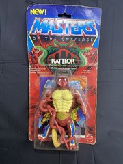 MOTU Masters Of The Universe 1985 Vintage Rattlor SEALED Figure FIRST EDITION