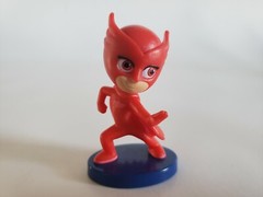 Just Play PJ Mask Owlette Pose PVC 2.25 In. Cake Topper Figure