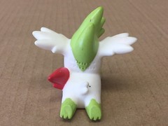 2008 Authentic Pokemon Finger Puppet Shaymin Sky Form Nintendo Bandai
