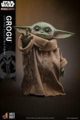 In Stock Hot Toys LMS015 Star Wars The Mandalorian 1:1 Grogu Life-Size Figure