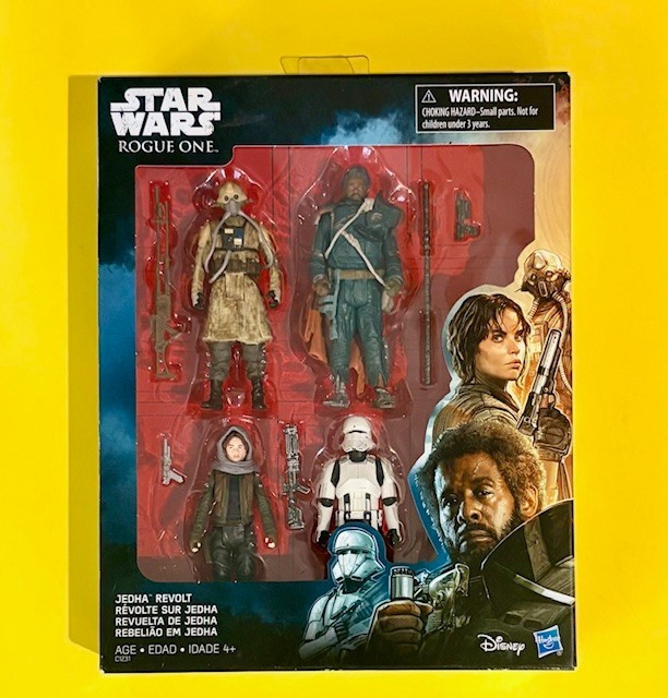 STAR WARS – ROGUE ONE – JEDHA REVOLT / 4-PACK FIGURES / NEW