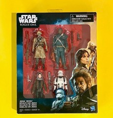 STAR WARS – ROGUE ONE – JEDHA REVOLT / 4-PACK FIGURES / NEW