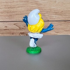 Smurfs Ballerina Smurfette Vintage PVC Figure Peyo Schleich 1978 Ballet NICE