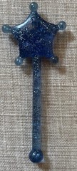Vintage My Little Pony Princess Tiffany Royal Dark Blue Star Wand – 2”
