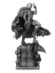 3D Printed Fan Art Moon Knight Sculpture by Wicked3d