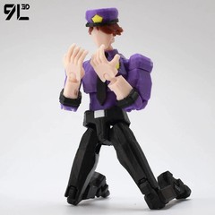 William Afton Figure Purple Guy Five Nights at Freddy’s Model