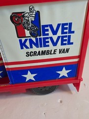 Original Evel Knievel Scramble Van Ideal Toy Corp. 1973 Box & Instructions