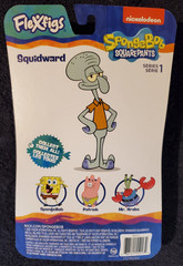 SQUIDWARD: 4.75″ Spongebob Squarepants Bendable Posable Classic Bendy Figure