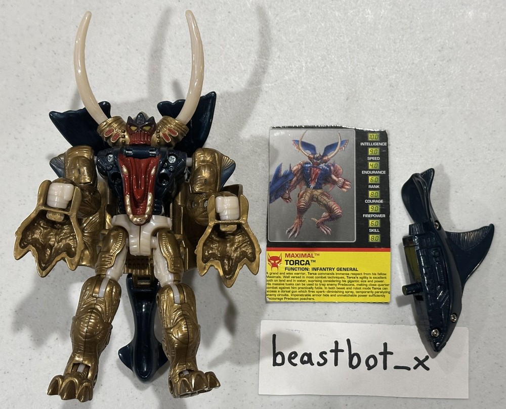 Transformers Beast Wars deluxe Fuzor Torca LOOSE SEE DESCRIPTION