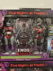 Five Nights at Freddy’s FNAF Endo Series Wave 3 COMPLETE SET Of 4 Montgomery+++