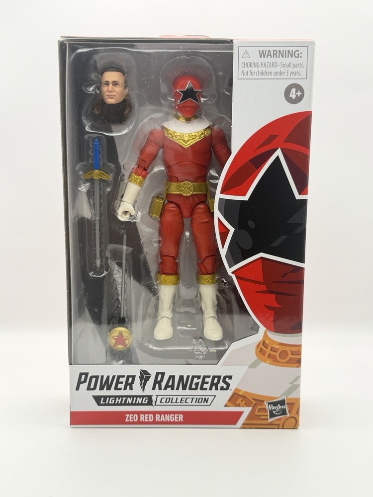 Power Rangers Lightning Collection: Zeo RED Ranger 6″ Action Figure