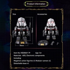 HiPlay KillerBody Transformer One G1 Series KB20069-79 Megatron Action Figure