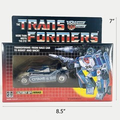 Transformers G1 Mirage Autobot Spy Action Figure Reissue Toys New in Box
