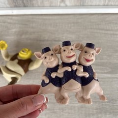 Shrek Toy Fastfood Lot Of 3 Kids Meal Shrek Donkey Three Little Pigs Not Working