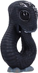 Nemesis Now Cult Cuties Ouroboros Snake 9.6cm, Resin, Black, Ouroboros Occult Sn
