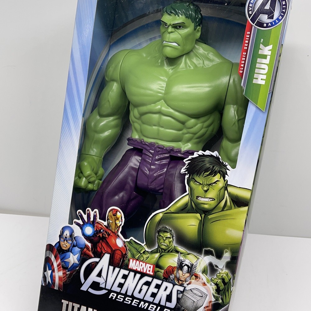 INCREDIBLE HULK Classic Avengers TITAN HERO SERIES 12″ Figure Hasbro 2013 – NEW