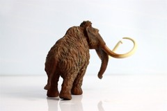 TNG Mammonteus Primigenius Model Elephant Animal Figure Toys Decor Xmas Gift