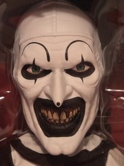 🤡 MEGA DAMIEN LEONE’S TERRIFIER ART THE CLOWN FIGURE WITH SOUND MEZCO MDS TOYZ