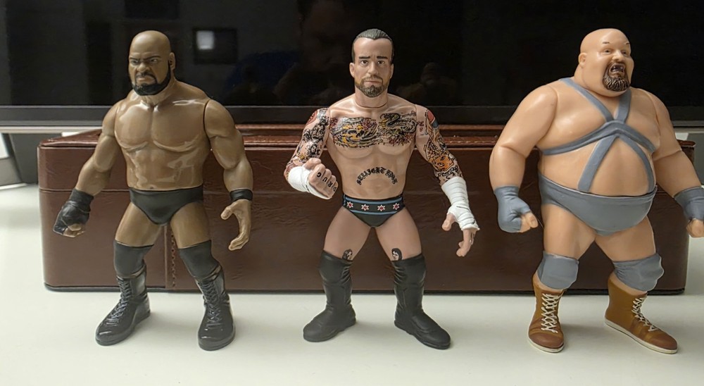 Retro Wrestling, zombie sailor toys Action Figure Lot