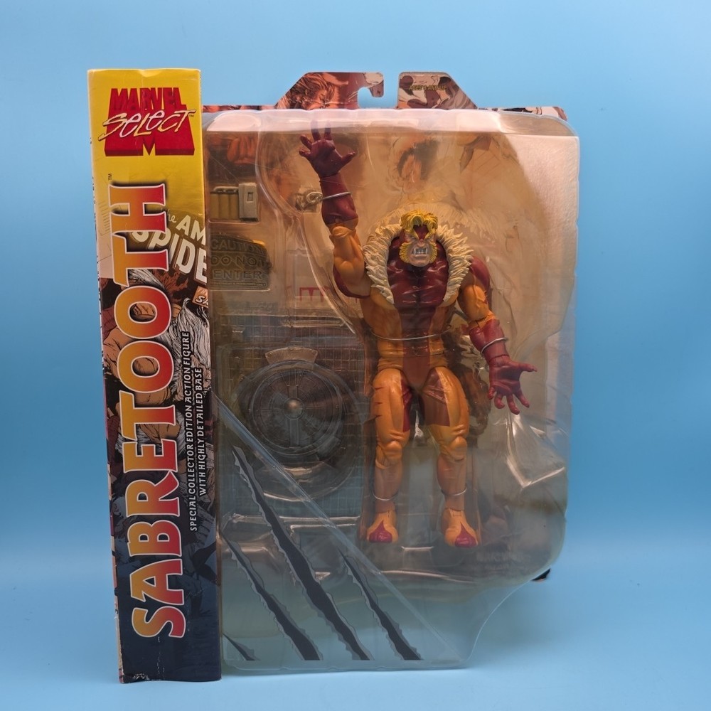 Marvel Select Sabretooth 2009 Diamond Select Toys X-Men New In Box 8” Figure