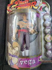 ReSaurus Street Fighter Alpha VEGA Round 1 Capcom Vintage Action Figure NIB