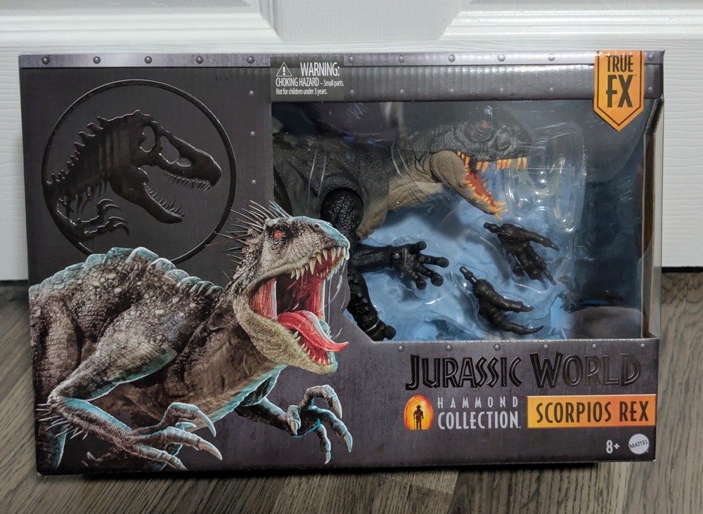 Jurassic World Hammond Collection Scorpios Rex 17 inch Dinosaur Action Figure
