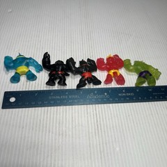 Goo Jit Zu Heroes 2.5in Lot Of 5 Figures