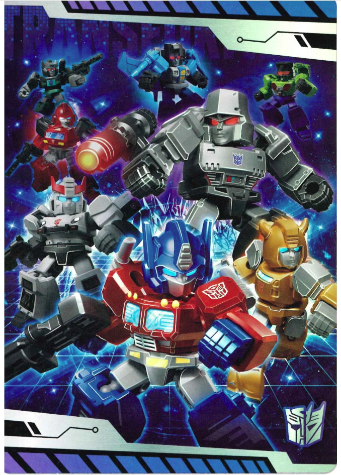 Blokees Transformers Defender Version 01-07 Cards