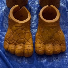 Toy Biz Marvel Fantastic 4 Electronic Thing Hands + Feet WORKING