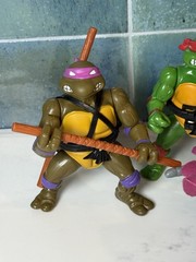 Vintage 1988 Teenage Mutant Ninja Turtles Toy Figures TMNT