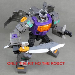 Upgrade Kit Movable Hands Crown Filler Knife For Shattered Glass SS86 Grimlock