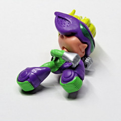 Ninja Kidz Clubz TV Disaster Superhero Kids Green Boy 2.25″ Tall Figure