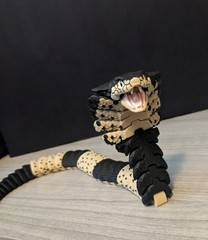 3d printed articulated cobra
