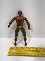 Spiderman Toy 1994 Red/Gold Suit Animated Series Marvel Avengers
