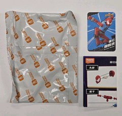 New Blokees Galaxy Version Spider-Man Scarlet Spider Figure Model Kit No Box