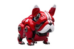 BULLDOG TOY HWJ RAMBLER BEAST RED MECHANICAL ACTION FIGURE NEW