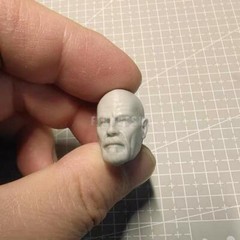 1/12 Scale Bryan Cranston Breaking Bad Head Sculpt Unpainted for 6“ Figure SHF