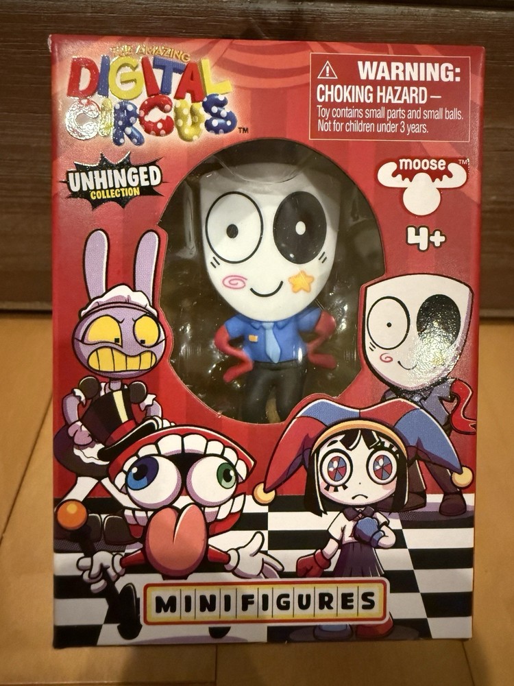 New Moose Toys Amazing Digital Circus Unhinged Manager Gangle Mini Vinyl Figure