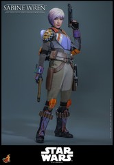 Hot Toys TMS171 Star Wars: Rebels Sabine Wren 1/6 Scale 12″ Figure In Stock USA