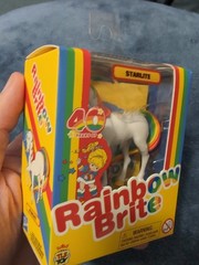 🌈 40 Years of Rainbow Brite – Starlite 2.5″ Collectible Figure NEW 🐴 ⭐ ✨ 🌈