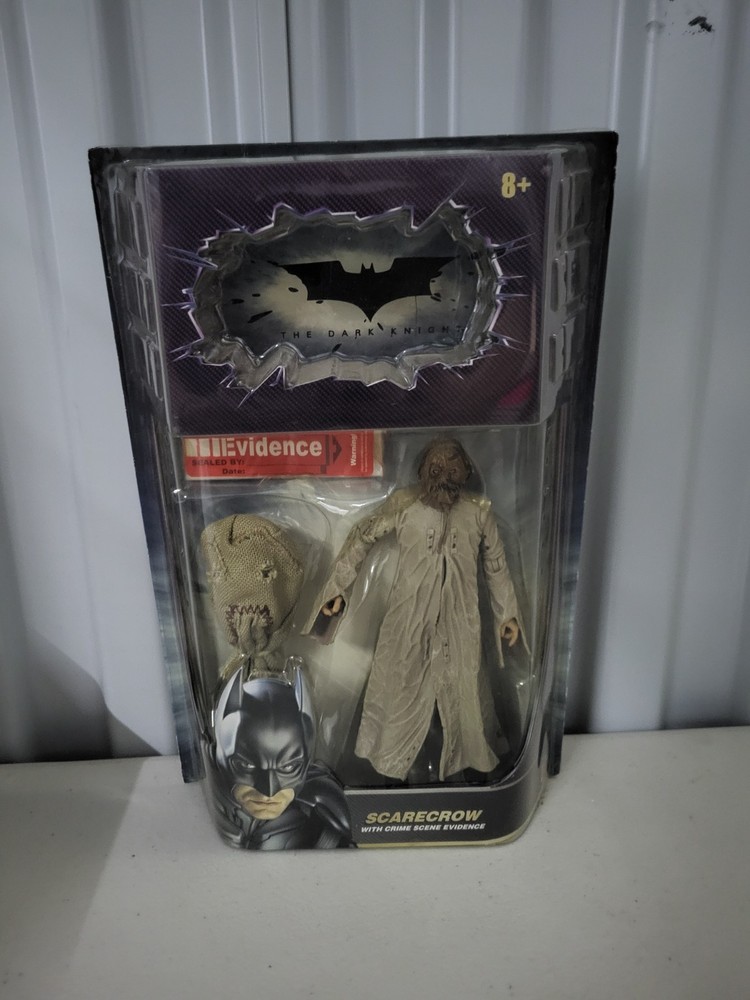 Scarecrow Crime Scene Evidence The Dark Knight BATMAN HERO ZONE Mattel MOC NEW