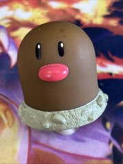 Vintage 1999 Pokemon Diglett Burger King TOP SPINNER Action Figure Toy Nintendo