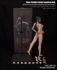 1/6 Scale 12″ Female Super Flexible Seamless Figure Body Miniature Collectible