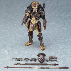 Figma SP-109 Predator 2 Hunter 16cm Action Figure w/ Bio Mask Sci-Fi Movie Colle