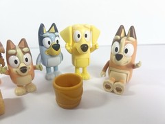 Bluey And Friends Toys Figures accessories Lot Of 8