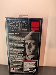 Star Wars 6″ Black Series Admiral Piett 2018 fan channel exclusive red box – NIB