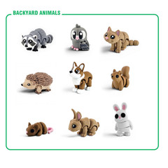Pick-A-Mini Collectible Figures – Durable Fidget Desk Pets (Mix & Match Toys)