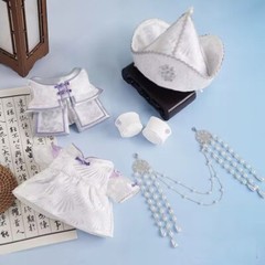 For Plush toy 20cm Doll Clothes Chinese Tradtional Clothing Sets Dress Up