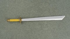 BST AXN TMNT Leonardo Street Style Katana Sword 5″ 1:15 Scale Fodder Custom