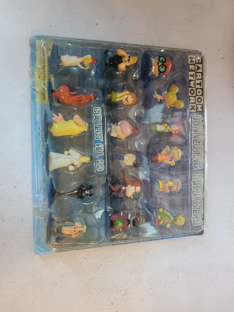Rare Vintage CARTOON NETWORK Vending Blister Complete Set